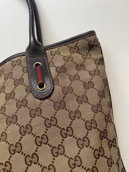 GUCCI PRINCY SHOPPER MONOGRAM VINTAGE BAG