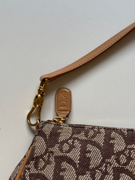 DIOR VINTAGE SADDLE MONOGRAM BAG