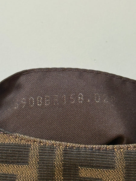 FENDI ZUCCA HOBO VINTAGE BAG