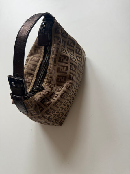 FENDI HANDBAG MINI VINTAGE ZUCCHINO