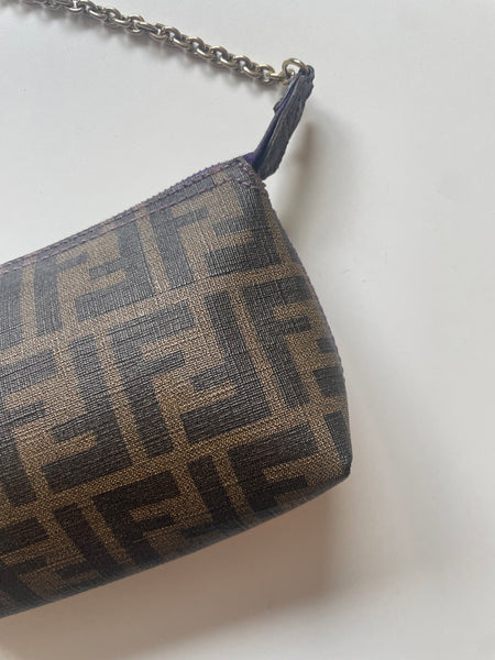 FENDI ZUCCA VINTAGE POCHETTE