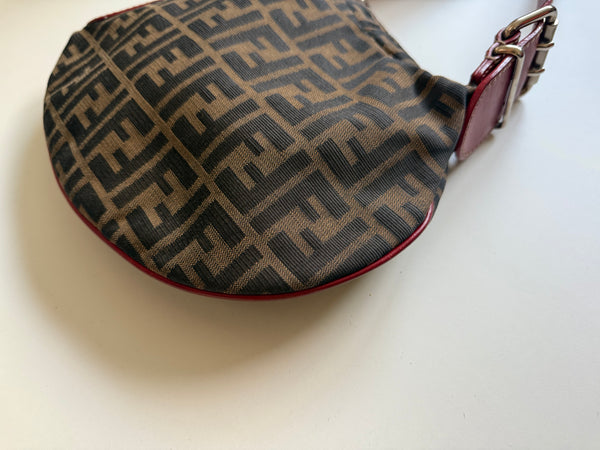 FENDI ZUCCA OYSTER BAG