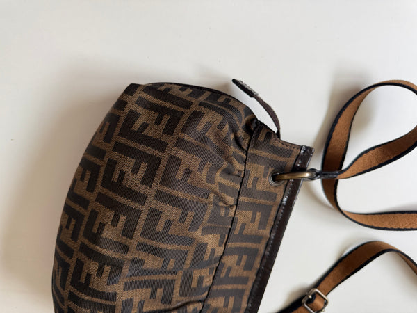 FENDI ZUCCA TRACOLLA CHEF VINTAGE BAG