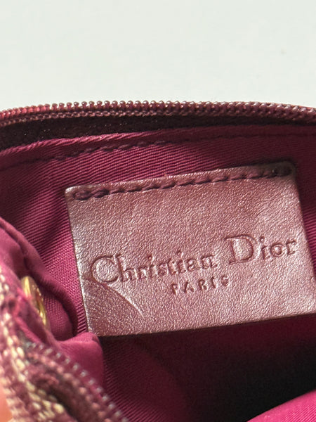 DIOR OBLIQUE SADDLE PORTAMONETE VINTAGE