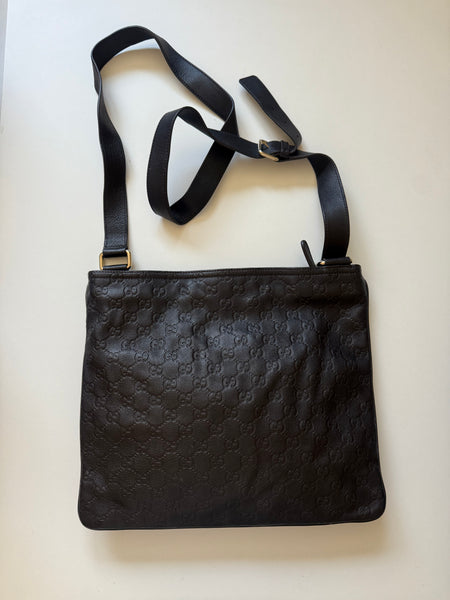 GUCCI BIG MESSENGER CROSSBODY BAG VINTAGE