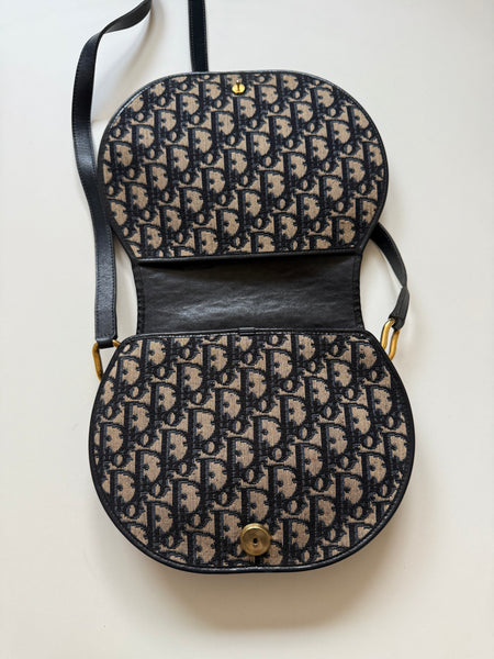 DIOR BOBBY JACQUARD OBLIQUE VINTAGE BAG