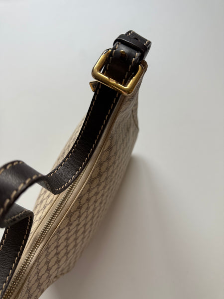 CELINE MACADAM VINTAGE HOBO BAG