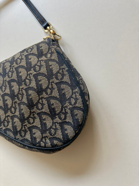 DIOR VINTAGE SADDLE MONOGRAM BAG