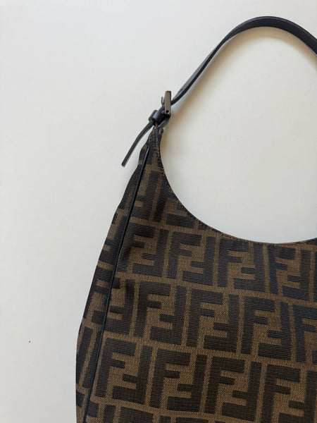 FENDI ZUCCA HOBO VINTAGE BAG