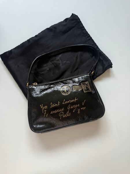 YSL Y-MAIL VERNIS  VINTAGE BAG