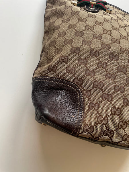 GUCCI PRINCY SHOPPER MONOGRAM VINTAGE BAG