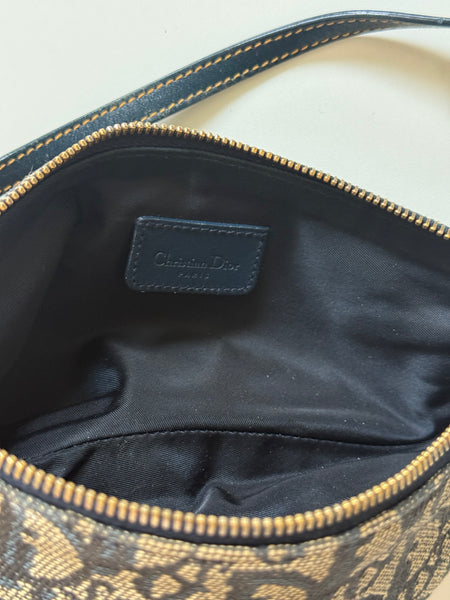 DIOR VINTAGE SADDLE MONOGRAM BAG