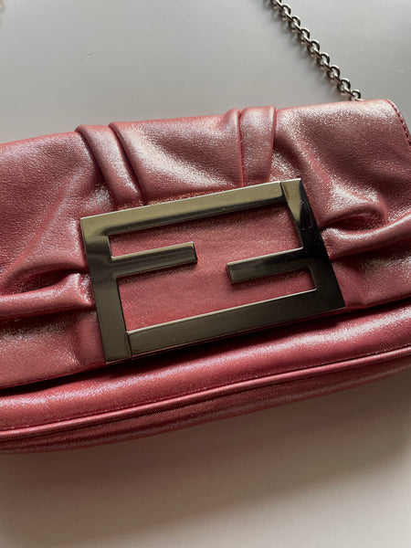 FENDI PINK WITH CHAIN BAG