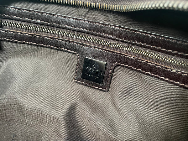 FENDI ZUCCA VINTAGE BASSOTTO BAG